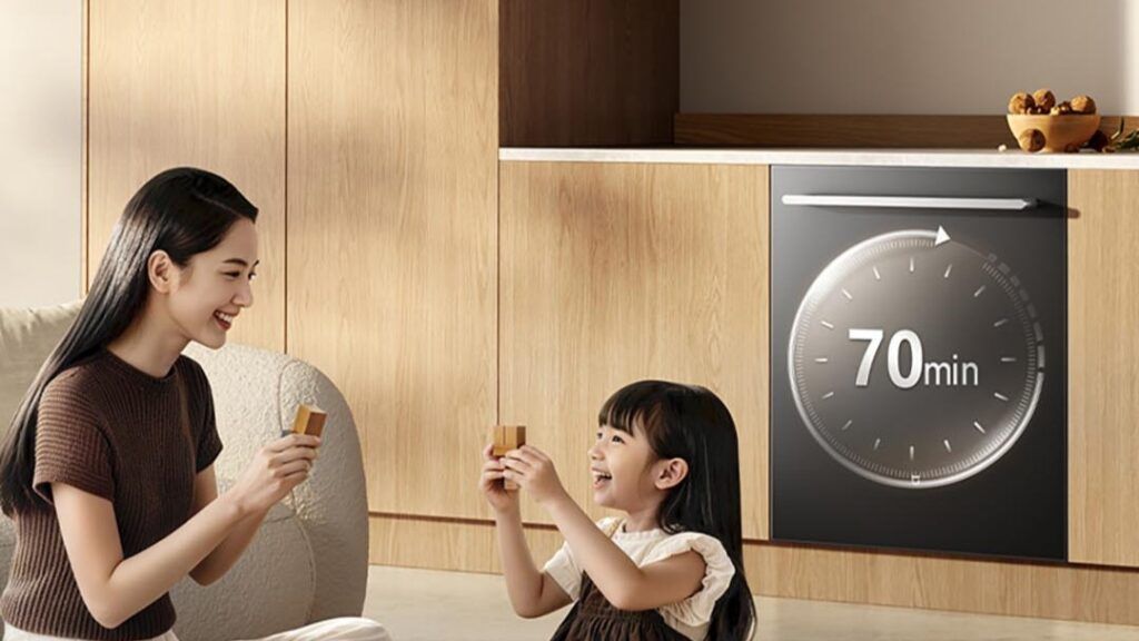 Xiaomi представила посудомойку на 156 л с сушкой при 115 °C