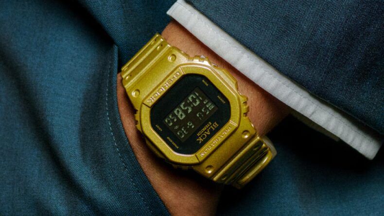 Casio выпустила в США коллаборационные G-Shock DW-5600 в золоте