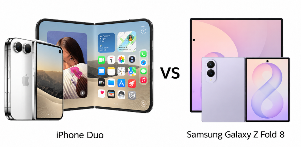iPhone Duo и Samsung Galaxy Z Fold 8