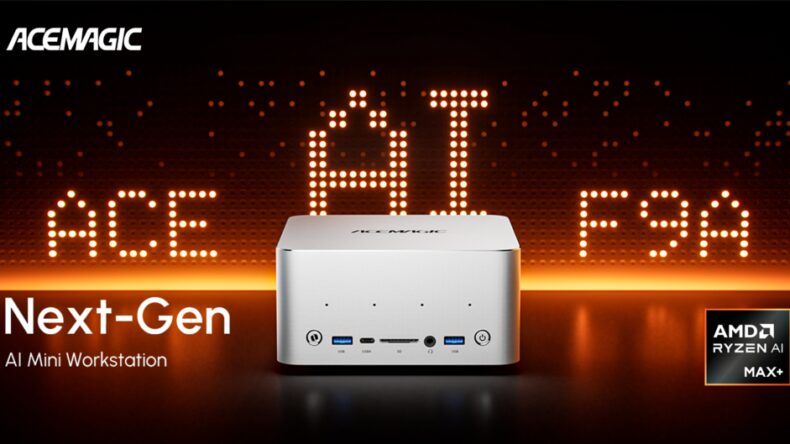 Acemagic F9A: мини-ПК с Ryzen AI Max+ Pro 495 и 192 ГБ памяти