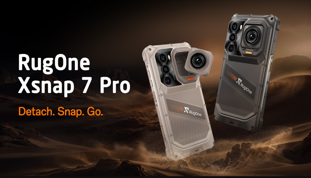 RugOne Xsnap 7 Pro представили на IFA 2026 со съёмной экшен-камерой