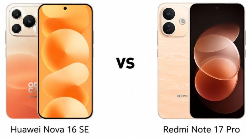 Huawei Nova 16 SE и Redmi Note 17 Pro: сравнение камер и батарей