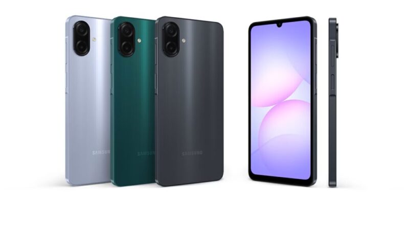 Galaxy A07s представлен с чипом Helio G99+ и камерой 50 Мп