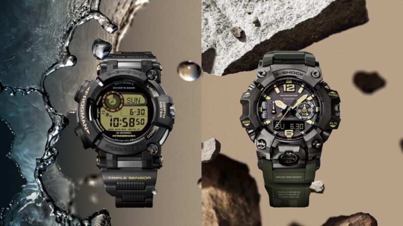 Casio представила Frogman и Mudmaster для экстремальных условий