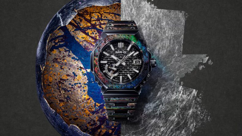 Casio представила G-Shock с отделкой из настоящей платиновой фольги