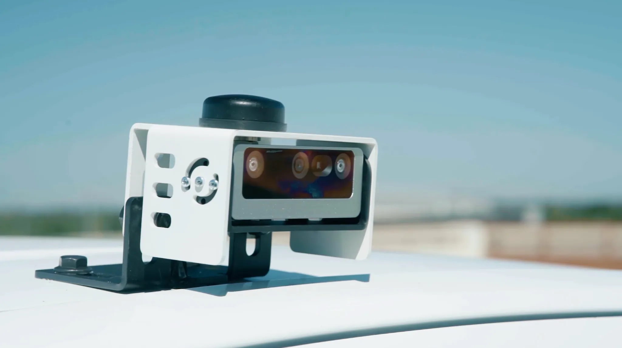 Камера City Detect, установленная на автомобиле