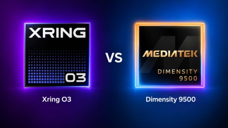 Xring O3 сравнили с Dimensity 9500 в бенчмарках и по характеристикам