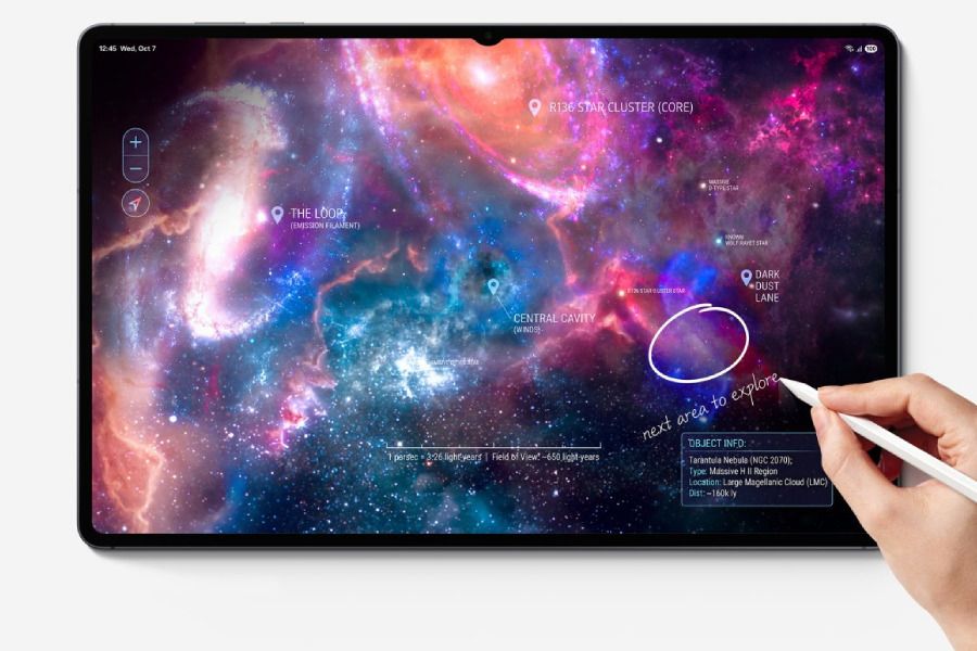 Дисплеи Galaxy Tab S12 Plus и Galaxy Tab S12 Ultra