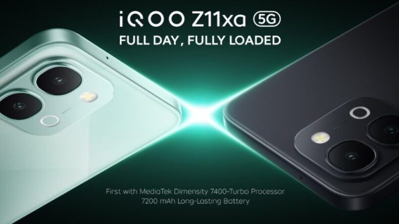 iQOO Z11xa 5G представлен с Dimensity 7400 Turbo и батареей 7200 мА·ч