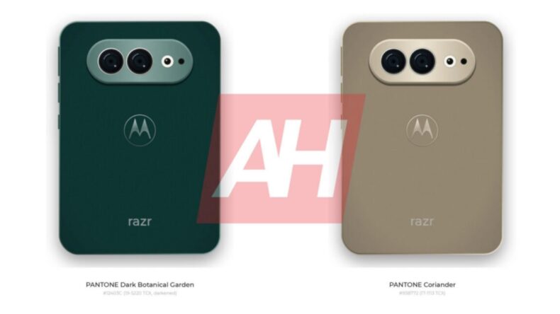 Motorola Razr Flex: характеристики и изображения утекли до анонса