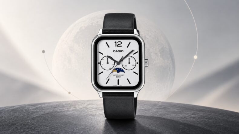 Casio представила в США часы с лунной фазой в стиле Apple Watch