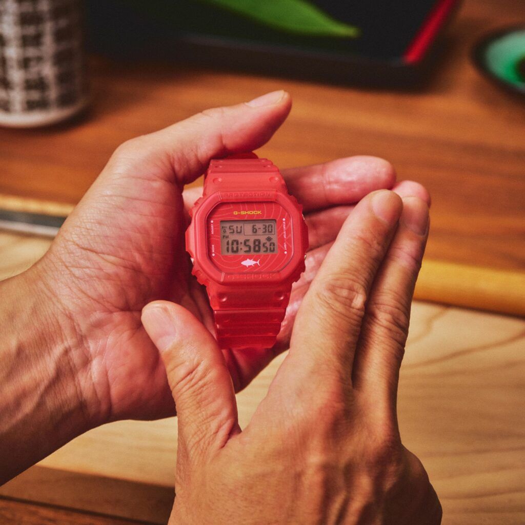Casio G-Shock в дизайне, вдохновлённом суши
