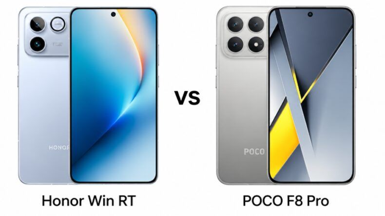 Honor Win RT и POCO F8 Pro сравнили: у одной батарея 10 000 мАч
