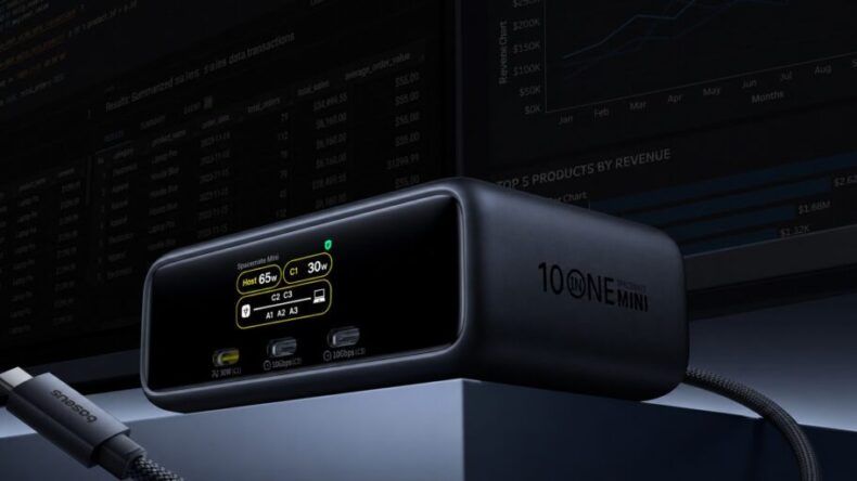 Baseus представила Spacemate RD1 Mini 10-в-1 с двумя 4K 60 Гц