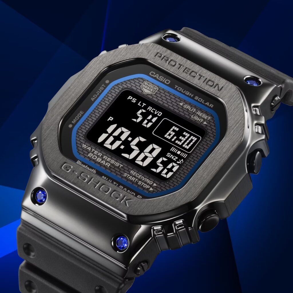 Casio blue sapphire G-Shock watches