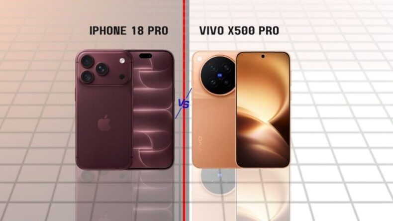 Vivo X500 Pro и iPhone 18 Pro сравнили как компактные флагманы