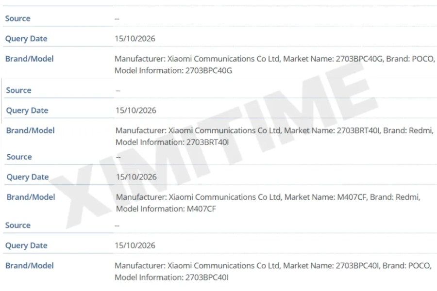 Redmi Turbo 6 IMEI