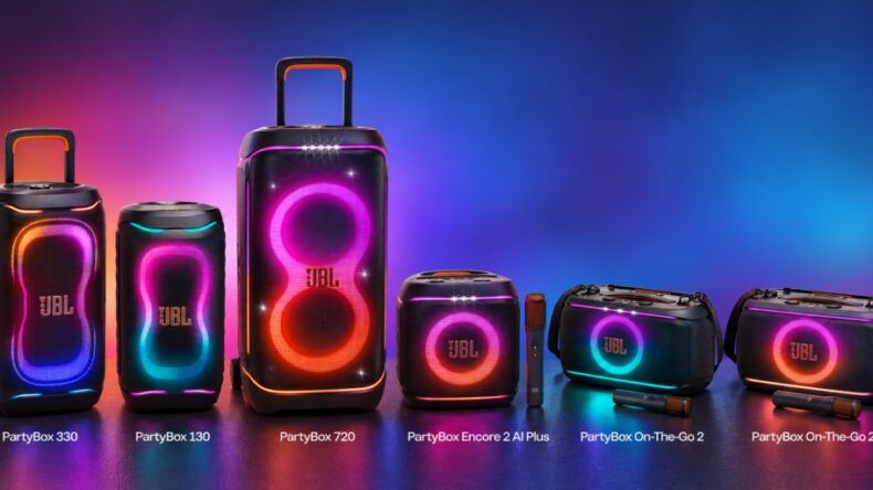 JBL PartyBox 720 на 800 Вт представили с ИИ-колонками для караоке