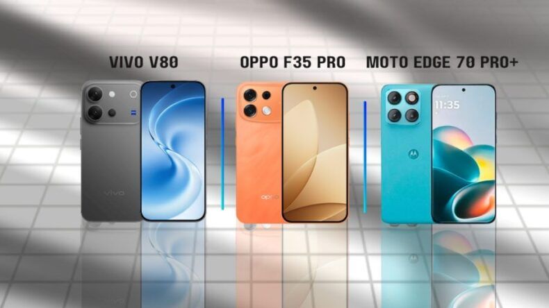 Vivo V80, Oppo F35 Pro 5G и Motorola Edge 70 Pro+: какой смартфон выгоднее