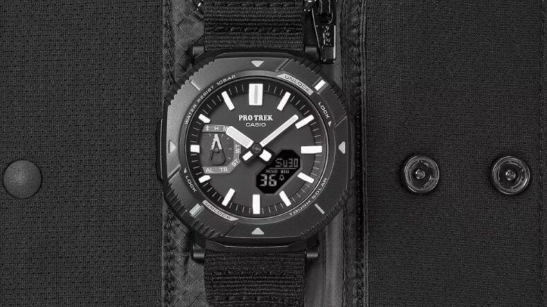 Casio Pro Trek PRJB001EX-1 вышли в США с реверсивным ремешком