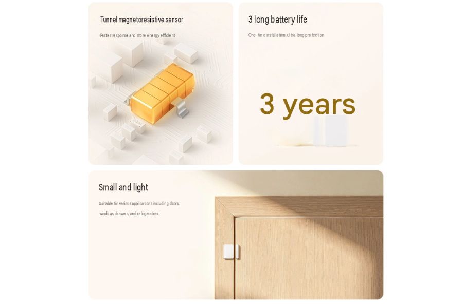 Xiaomi Door and Window Sensor 3 specs