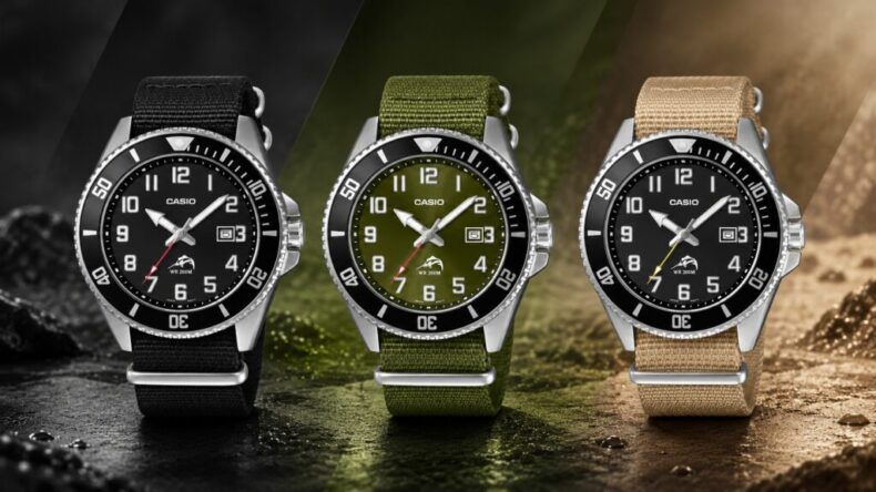 Casio представила в США три дайверские модели MDV106C с водозащитой 200 м
