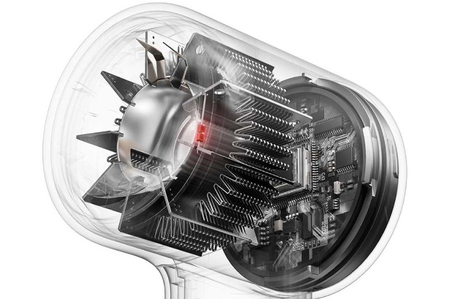 Mijia High Speed Hair Dryer Mini Internals