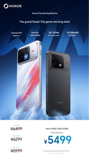 Honor Win 2 Price
