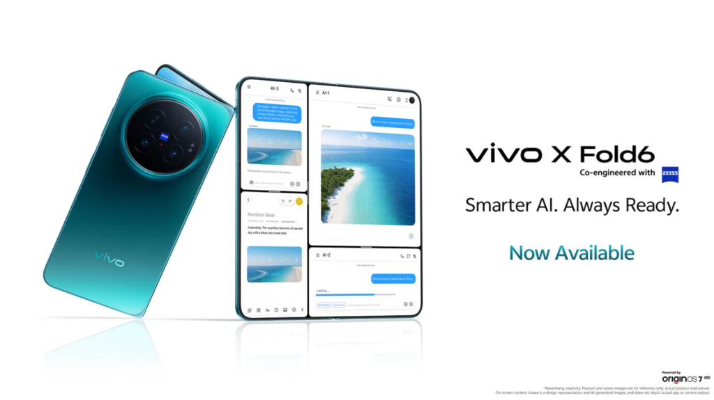 Vivo X Fold 6 goes on sale