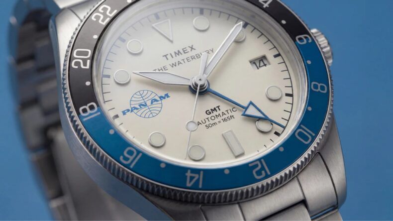 Timex представила часы Pan Am Automatic GMT с механизмом Seiko