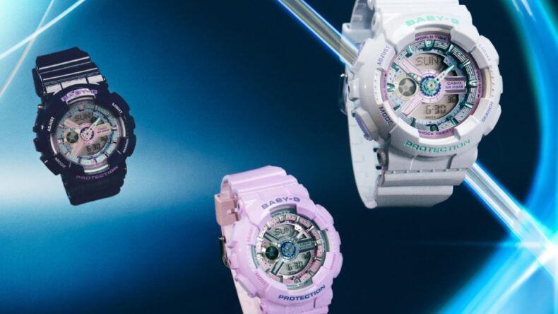 Casio представила в США часы Baby-G BA110MC в стиле Y2K
