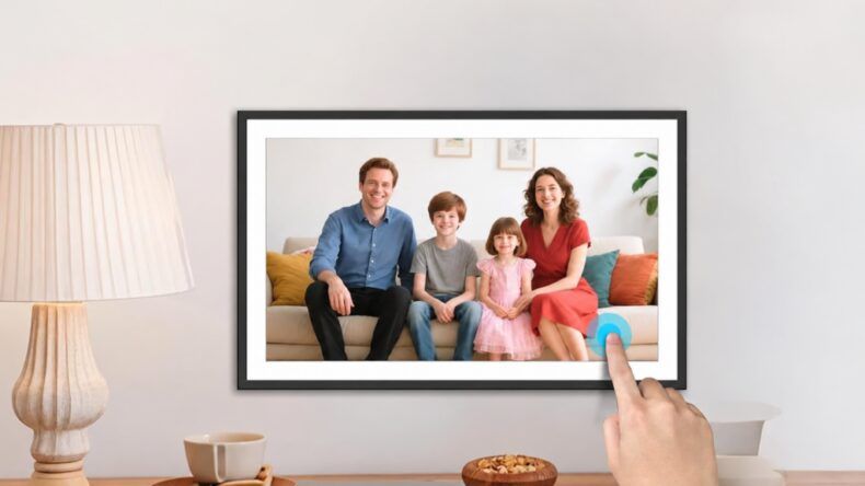 XElectron представила фоторамку 15,6 дюйма с сенсорным Full HD-экраном