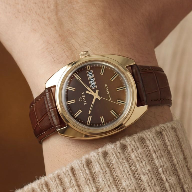 Часы Timex 1978 Day Date Fumé Reissue