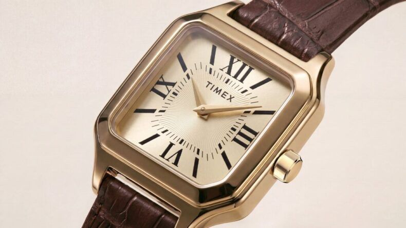Timex представила доступные квадратные часы Addison в ретростиле