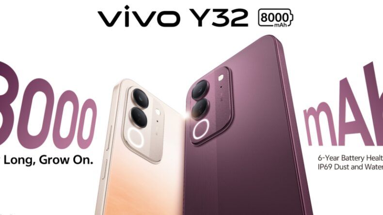 Vivo Y32 представили с батареей 8000 мА·ч и защитой IP68/69