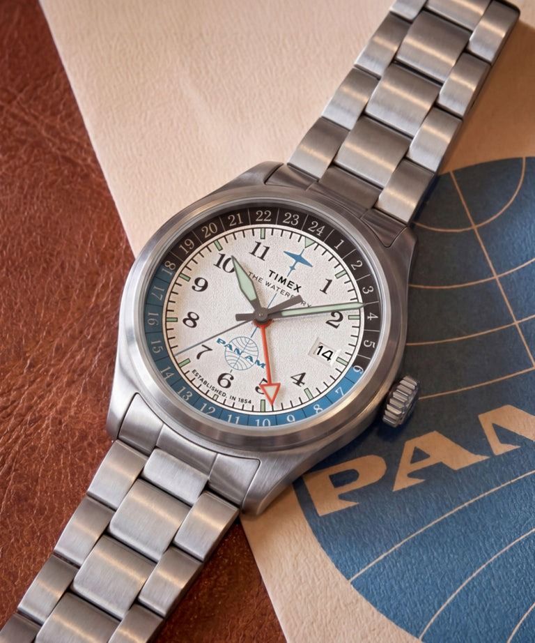 Timex Pan Am Waterbury GMT