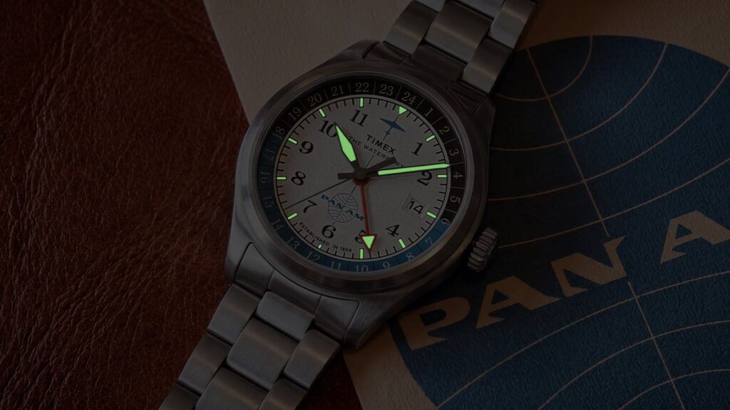 Timex Pan Am Waterbury GMT