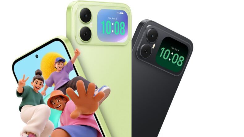 Honor X5ds представили с задним сенсорным экраном и батареей 6000 мАч
